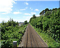 Railway towards Perth