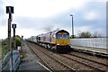 Freight train at Kempston Hardwick Station