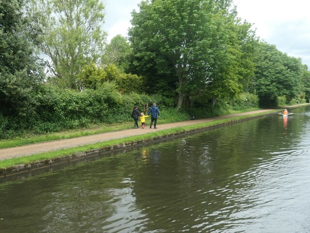 Canal users near Walton Park
