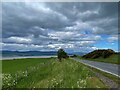 NH5958 : Northbound approach to Cromarty Bridge by Graham Hogg