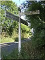 Direction Sign ? Signpost on the B1051 in Henham parish