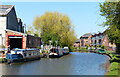 Worcester and Birmingham Canal in Worcester