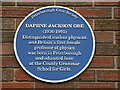 Plaque to Daphne Jackson OBE