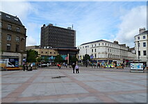 NO4030 : Square in front of Caird Hall, Dundee by JThomas