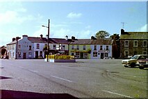 M6646 : The Square, Mount Bellew Bridge, County Galway, 1980 by Nigel Thompson