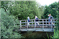 Stanborough Park : bridge over the River Lea