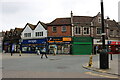 Shops on Church Street, High Wycombe