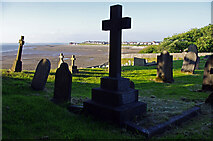 SD4161 : St. Peter's church graveyard by Ian Taylor
