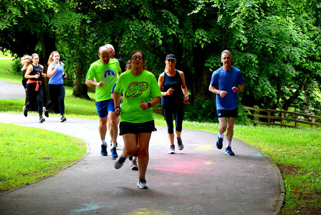 Park run Omagh resumes - 7 © Kenneth Allen :: Geograph Britain and Ireland