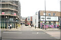 View up Ebor Street from Shoreditch High Street