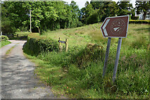 H4869 : WF Marshall Trail sign, Edenderry by Kenneth  Allen