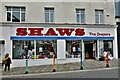 Haverfordwest, Bridge Street: Shaws the Drapers department store