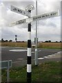 Direction Sign ? Signpost on Jaywick Lane, Great Clacton