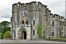 SN0113 : Picton Castle: Southern entrance for visitors to the castle by Michael Garlick