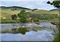 NT2939 : River Tweed at Cardrona by Jim Barton