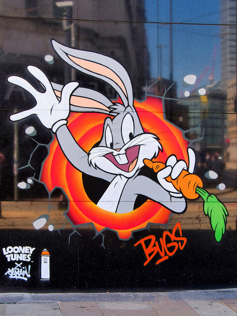 Looney Tunes Art Trail #10, Bugs Bunny at Primark