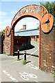 Former entrance to Chesterfield Gasworks