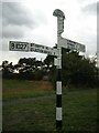 Direction Sign ? Signpost on the B1027 Clacton Road, Thorrington