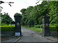 Entrance to Burley Park from Burley Road