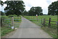 SP2836 : Gated road to Park Lodge by Philip Jeffrey