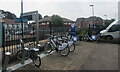 Nextbike cycle hire, Station Approach, Penarth