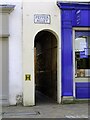 The entrance to Pepper Alley from High Street