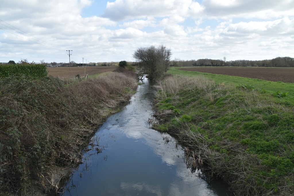 River Bourne © N Chadwick :: Geograph Britain and Ireland