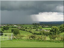 SK3455 : Thunderstorm over the Amber Valley by Adrian Taylor