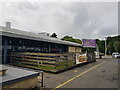 Outside dining area, Trowell Service Station M1 (N)