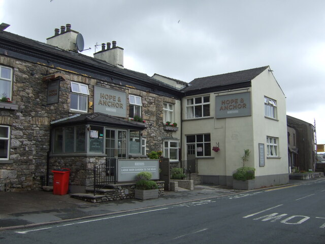 The Hope And Anchor Flookburgh © Jthomas Cc By Sa20 Geograph Britain And Ireland