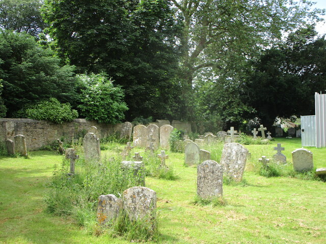 The churchyard at Water Newton