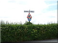 SD2470 : Fingerpost on National Cycle Route 700, North Hill by JThomas