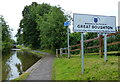 Shropshire Union Canal towpath at Great Boughton