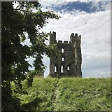 SE6183 : Helmsley Castle by Anthony Foster