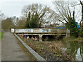 TQ1195 : A4178 Wiggenhall Road bridge over River Colne by Robin Webster