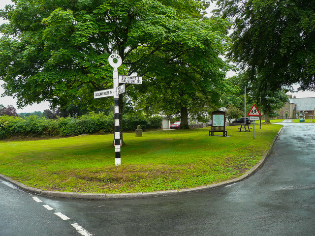 The village green, Wreay