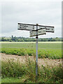 TL9233 : Signpost on Bures Road by Geographer
