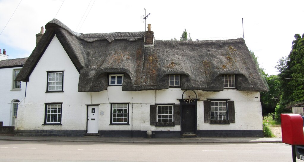 Willingham - Old Thatched Cottage © Colin Smith cc-by-sa/2.0 ...