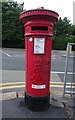 Edward VII postbox on Abbey Road, Barrow-in-Furness