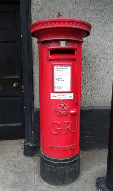 George V postbox on Kirkland, Kendal
