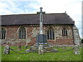 War memorial at Edstaston