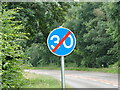 TM3692 : 30 mph minimum, de-restriction sign by Adrian S Pye