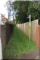 Footpath to the church