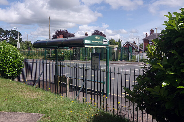 Wem Railway Station Bus Stop