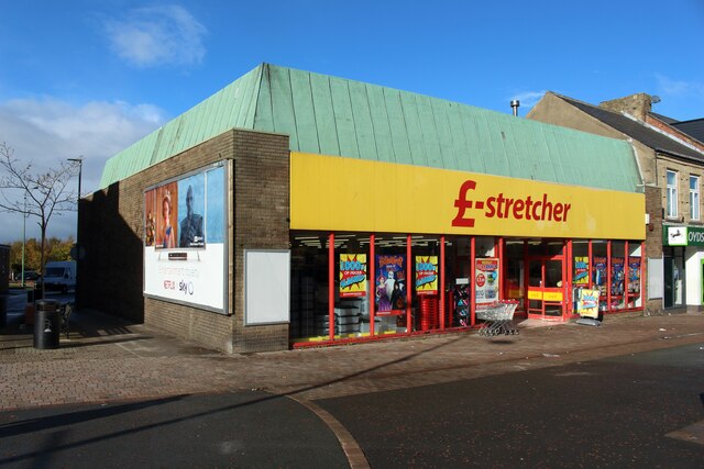 Poundstretcher store, Front Street, Stanley