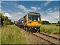 Pacer Train on the Wensleydale Railway