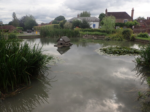 The duck pond at Otford