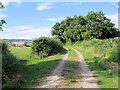 Bridleway near Sharp Hill Farm