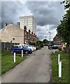 Houses, Florence Avenue, Private Road, Wylde Green, north Birmingham