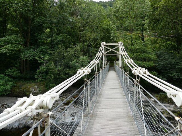 Chain Bridge over the River Dee